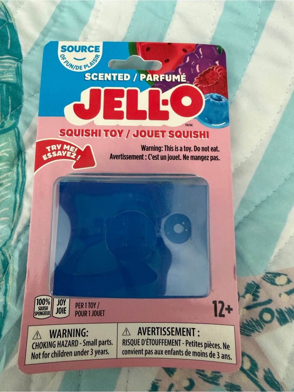 Jell-O Brand Stretchy Squishy Toy Scented